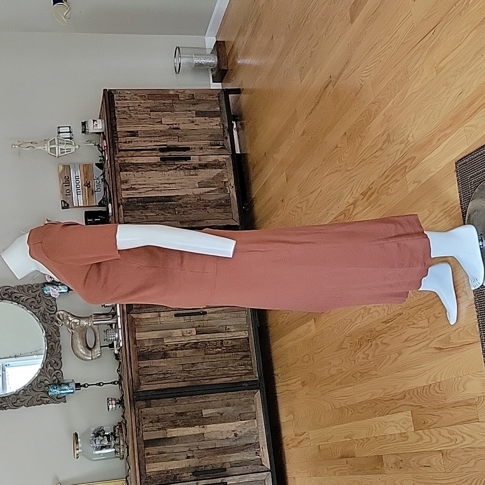 Peruvian Connection Copper Bolinas V-neck short sleeve top and matching … - Picture 5 of 16